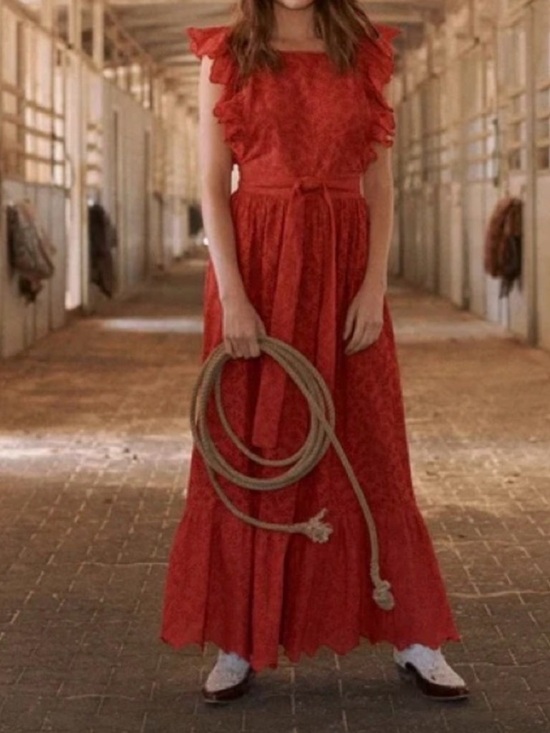 THE GREAT. Dresses & Skirts - THE GREAT. Dress Size 1 (Small) Red Color